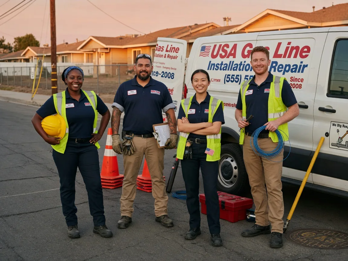 Gas Line Installation company in Orangeville, PA